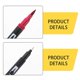 thumbnail image 2 of Coloring Marker Pen Dual Tip Marker Pen for Drawing 36Pcs Assorted Colors, 2 of 4