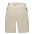 thumbnail image 6 of Little Donkey Andy Women's 10 Inches Quick Dry Hiking Cargo Shorts Lightweight Bermuda Golf Shorts Outdoor Travel Dark Khaki Size XL, 6 of 7