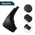 thumbnail image 5 of Unique Bargains Mud Flaps Splash Guards for Mercedes Benz GLE (WIth Pedal) 2020-2023 High Configuration W/Mount Accessories Mud Guards Front and Rear 1 Set, 5 of 6