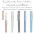 thumbnail image 4 of Pluma estilográfica Pilot Kakuno Madoromi con punta fina azul, 4 of 8