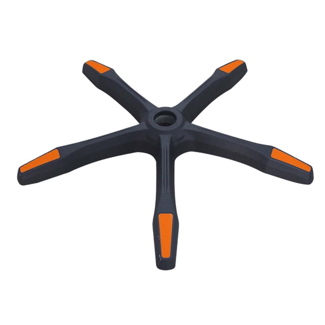 Chairs Reinforced Leg Repair Swivel Gaming Chair Bottom Part Office Chairs Base Orange