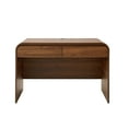 thumbnail image 3 of Better Homes & Gardens Juliet Rounded Arc Desk, Walnut Finish, 3 of 7