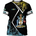 thumbnail image 2 of Personalized Bahamas Shirt 3D Custom Bahamas Flag Shirt for Men and Women Bahamas Pride Shirt (T-shirt, S), 2 of 8