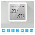 thumbnail image 2 of Tuya WIFI Temperature Humidity Sensor Indoor Hygrometer Thermometer Detector Smart Life Remote Control Mobile Phone Remote Control ,Easy to Install, 2 of 6