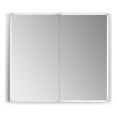 thumbnail image 1 of Carsoli 36" Clear Glass Surface-Mount/Recessed LED Mirror Medicine Cabinet, 1 of 16