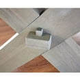thumbnail image 4 of Powell Turino Rectangle Dining Table, Grey, 4 of 5