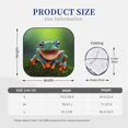 thumbnail image 3 of Balery Tree Frog Parasol para parabrisas de coche de 2 piezas | Parasol plegable para parabrisas delantero de coche para la mayoría de sedanes-Large, 3 of 6