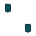 thumbnail image 1 of Greeniant Ropa para cachorros, camisetas de algodón para perros, traje de regalo dulce, chaleco para perros, ropa de varios tamaños, sudadera Verde oscuro L 2Conjunto, 1 of 6