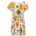 thumbnail image 3 of Fiesta Time! Mexican Icons Dress Fashion Beach Short Sleeve Dresses Female Party Printed Sundress, 3 of 7