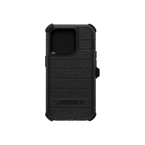 Open Box OtterBox Defender Pro Series Case for iPhone 15 Plus , iPhone 6.7 (2023) | Color: Black
