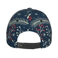 thumbnail image 6 of Naloa Original Classic Low Profile Hat Men Women Baseball Cap Dad Hat Adjustable Unconstructed Merry Christmas Print Cap, 6 of 9