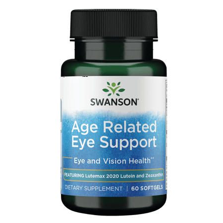 Swanson Age Related Eye Support - Featuring Lutemax Lutein and Zeaxanthin