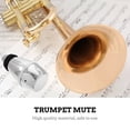 thumbnail image 3 of HLONK Professional Tenor Trombone Horn Practice Mute Silver, 3 of 7