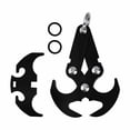 thumbnail image 3 of Wosthever Gancho de agarre, garras de escalada, gancho de gravedad Guyline para acampar, garra plegable de supervivencia de acero inoxidable, accesorios Escalada Wosthever OD009290-00, 3 of 6
