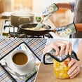 thumbnail image 4 of Pioneer Flower Kitchen Oven Mitt and Pot Holder Sets 4 Pcs for Baking, Cooking and Grilling, Heat Resistant Up To 392 °F, 4 of 7