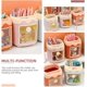 thumbnail image 2 of Cartoon Pen Holder 3pcs Pig Pen Pot Pig Pencil Pen Holder Cup Makeup Brush Holder Desktop Stationery Organizer for Office Home, 2 of 4