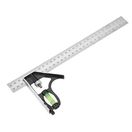 

300mm 12inch Right Angle Ruler Combination Angle Ruler For Carpenter Engineer