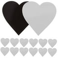 thumbnail image 4 of BEADCEST 30Pcs Heart Shaped Fridge Magnets Soft Magnet Assorted Color Diy Projects Home Refrigerator Decor, 4 of 8