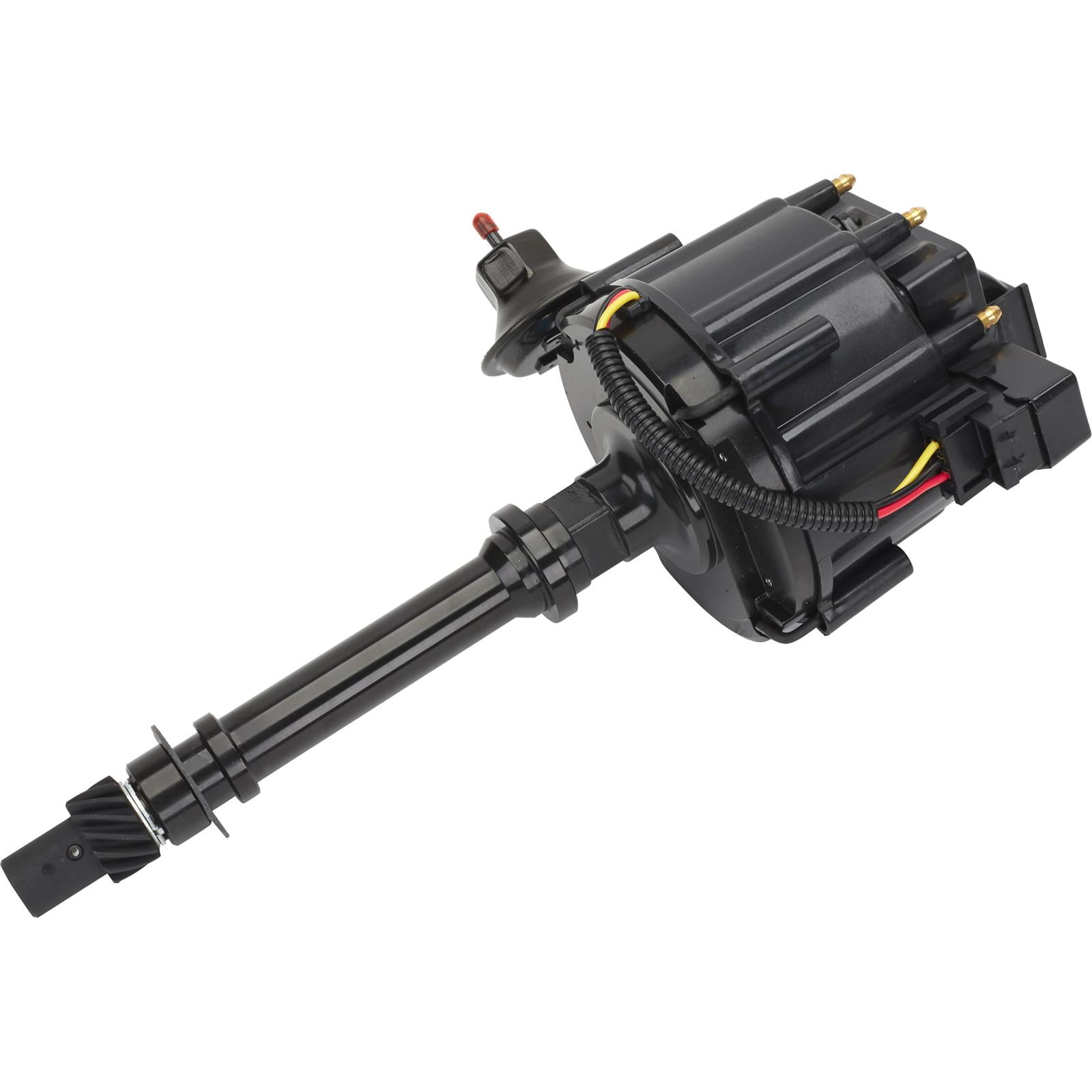 HEI Distributor, Fits Chevy Small Block, Red