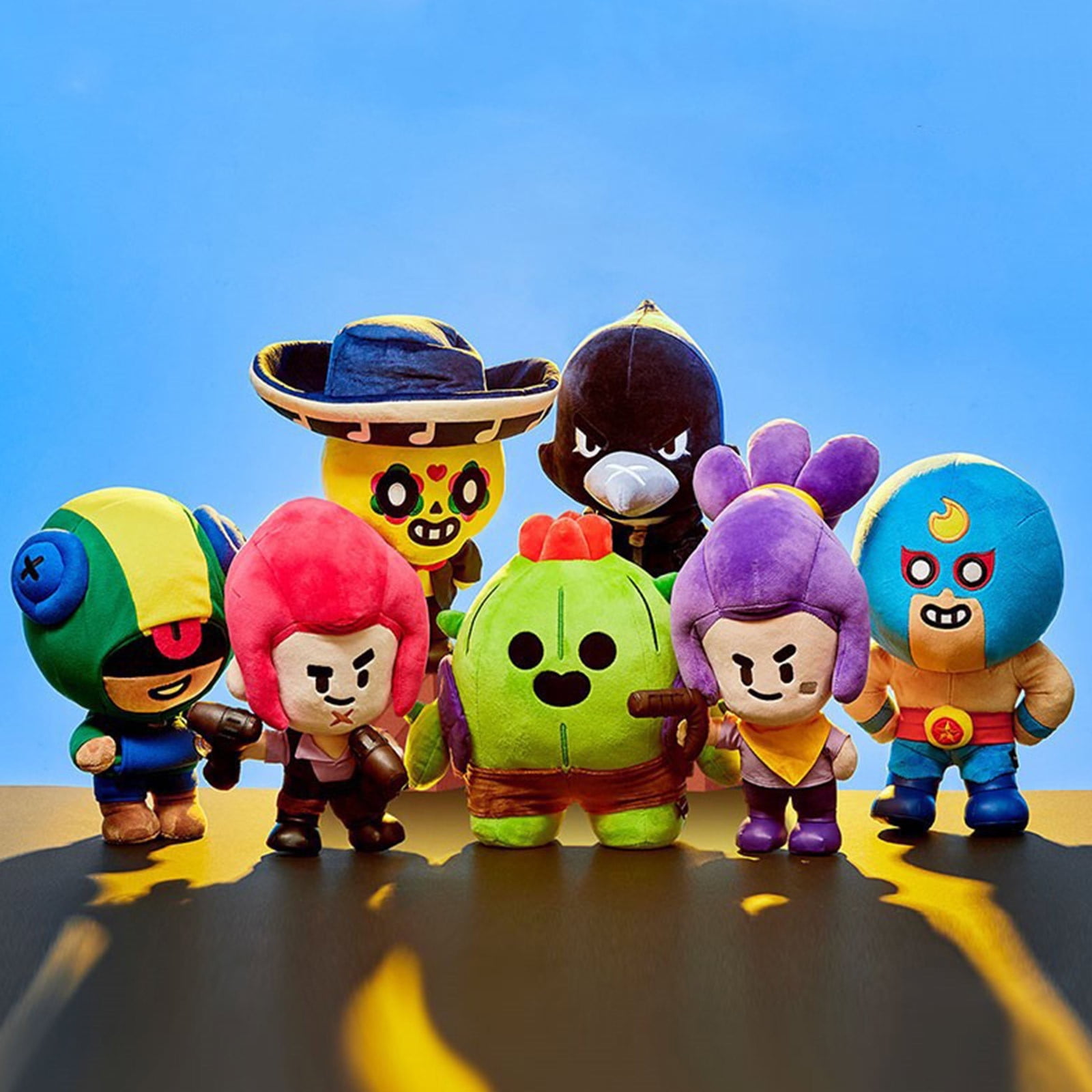 Brawl Stars Plush Dolls, Game Figure Stuffed Plushies,Crow