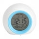 thumbnail image 3 of Reloj despertador con luz LED que cambia de 7 colores y pantalla digital., 3 of 14
