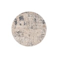 thumbnail image 3 of Unique Loom Caspian Collection Area Rug - Ramsar (4' 1" Round Cream/Ivory), 3 of 12