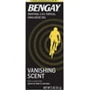 Bengay Topical Analgesic Gel Vanishing Scent, 2 oz, 6 Pack