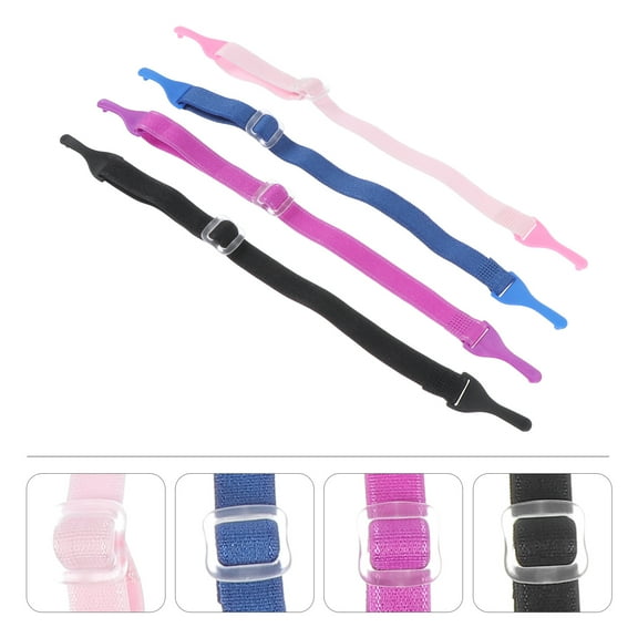 BESTOYARD 4Pcs Glasses Lanyards Assorted Color Eyeglass Holder Straps Secure Comfortable for Running Walking