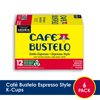 Café Bustelo Espresso Style K-Cup Pods, Dark Roast Coffee, 72 Count