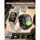 thumbnail image 3 of HAYLOU IRON N1 Reloj Inteligente Militar para Hombres, 2.01" HD AMOLED Display, 100 Días de Duración de la Batería (850 mAh), 5ATM, Bluetooth Teléfono Llamada Smartwatch, Compatible con y Android, 3 of 5