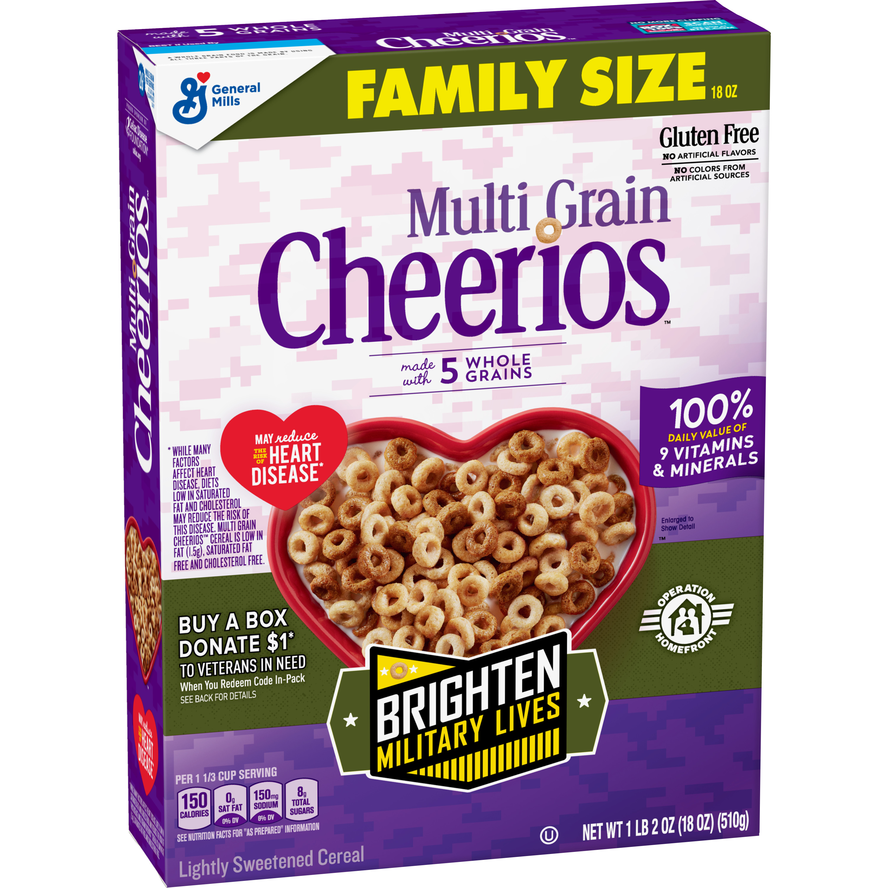 Multi Grain Cheerios Multigrain Cereal Gluten Free 18 Oz Walmart Multi Grain Cheerios Multigrain Cereal Gluten Free 18 Oz Walmart