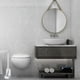 thumbnail image 5 of Escobilla de baño con soporte, escobilla de limpieza doméstica para baño, inodoro, RV, 5 of 5