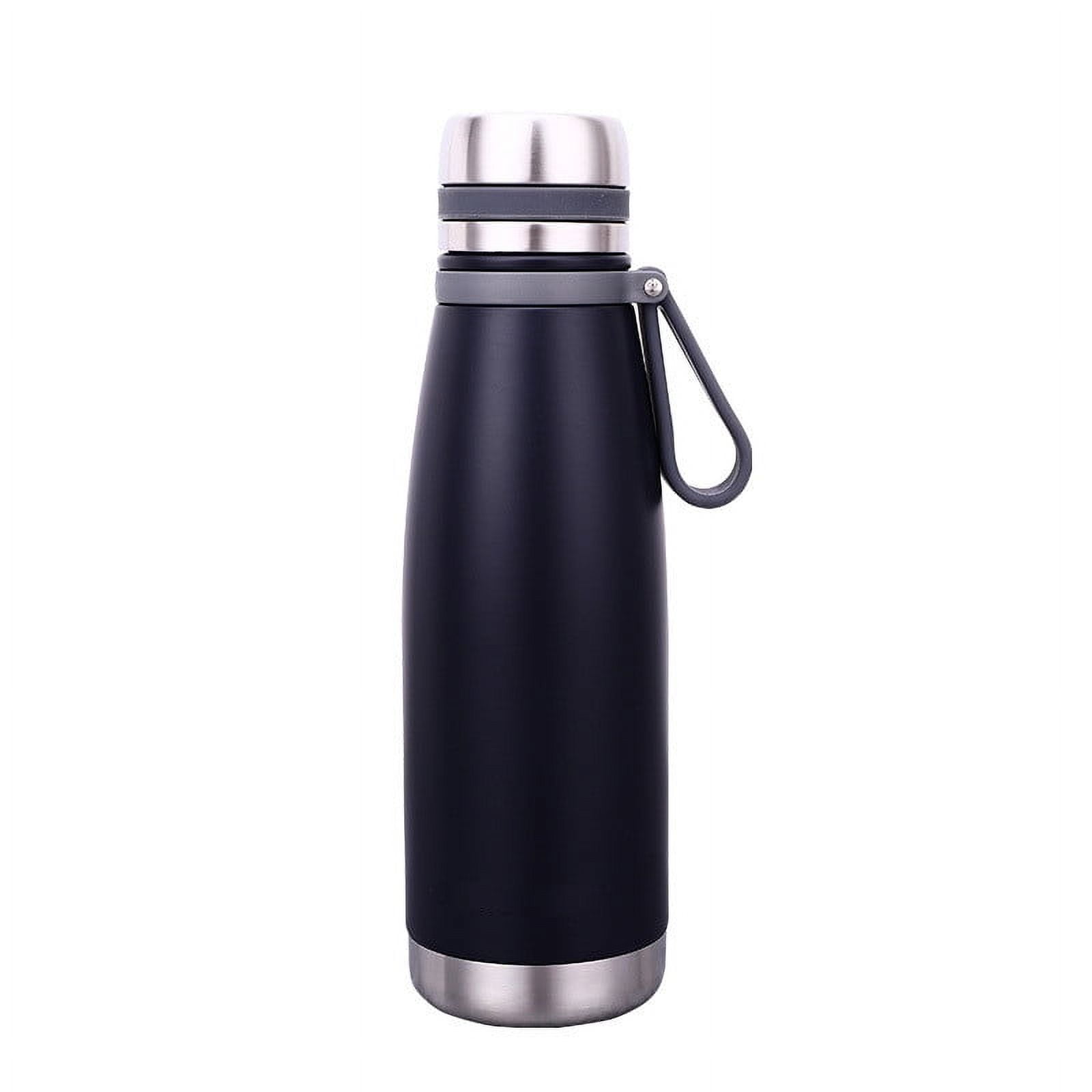 JingChun Hot and Cold Drinks, Coffee thermos Water Bottle, Wide Mouth thermal Cups- Leakproof Stainless Steel Insulated thermos - Commute, Travel, and Picnic Friendly