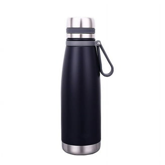 Thermos 16 oz. Vacuum Insulated Stainless Steel Direct Drink Bottle - Black  - Walmart.com