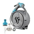 thumbnail image 2 of Retractable Garden Hose Reel 39 FT, 7-Function Spray Nozzle, Manual Rewind for Yard, Car Washing, 2 of 6