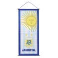 thumbnail image 1 of Bandera de fútbol 2022 para aficionados al fútbol, ideal para bares, escuelas, clubes deportivos, jardines y vestíbulos., 1 of 14