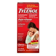 Tylenol Acetaminophen Oral Suspension For Infants, Cherry - 2 Oz