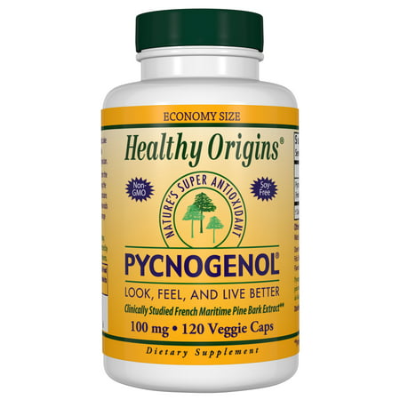 Pycnogenol 100 mg, 120 Veggie Capsules