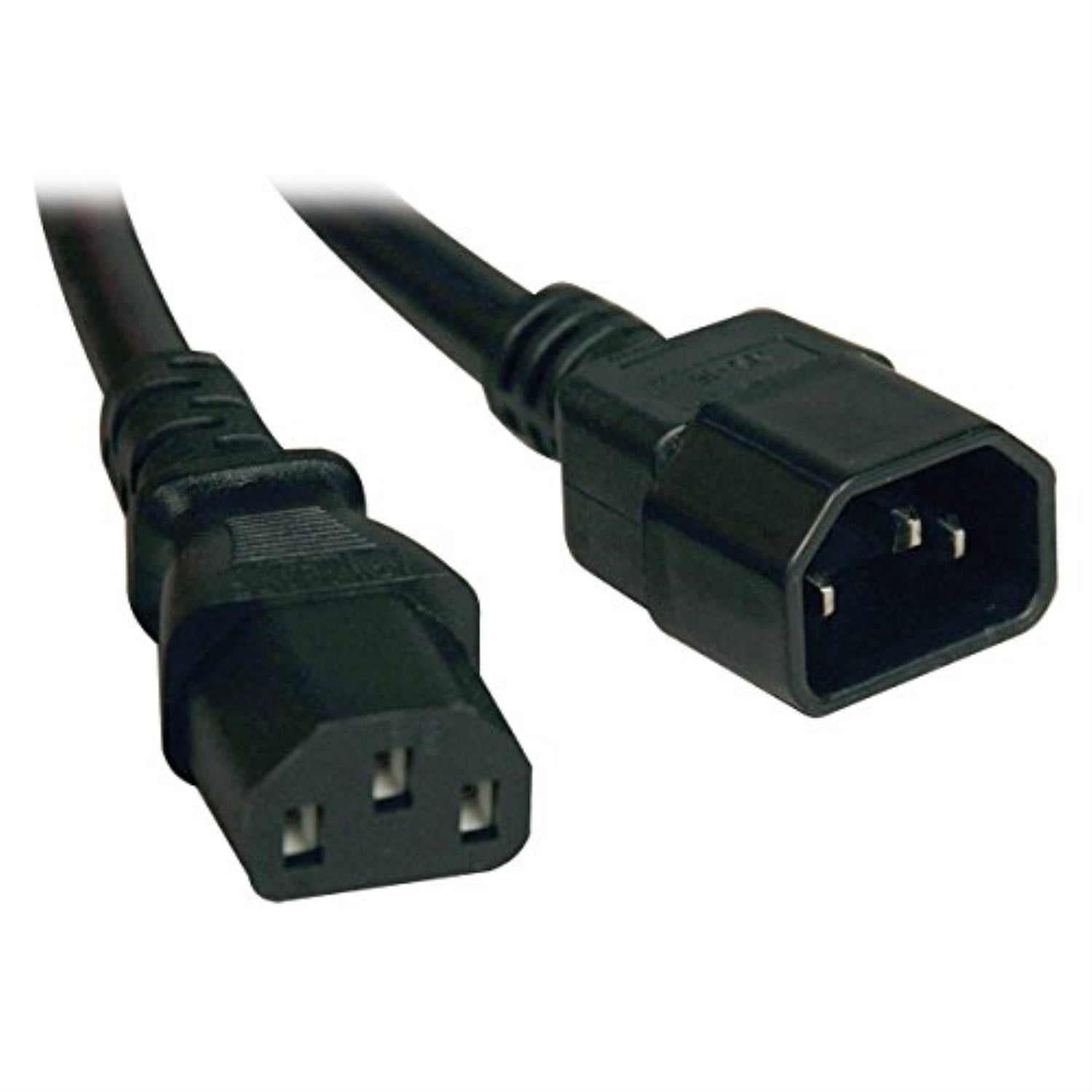 Computer Power Extension Cord 13a 16awg 6-Ft. Iec-320-C14 to Iec-320-C13