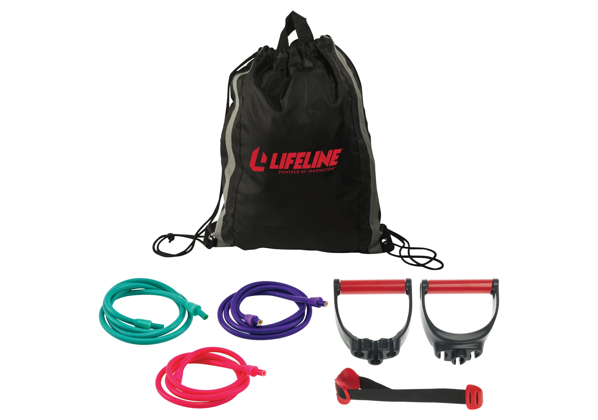 LIFELINE PORTABLE DOORWAY TRAIN STATION FULL-BODY RESISTANCE CABLE/TUBE SYSTEM 