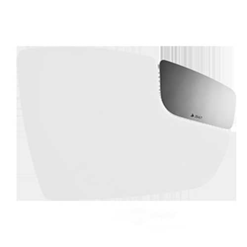 Burco Side View Mirror Replacement Glass - Clear Glass - 3947