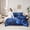 Dodger Blue, variant on Feelyou Cute Elephant Animal Twin Bedding Sets 7pcs, Rainbow Flower Bedding Comforter Set