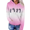 thumbnail image 4 of PENGXIANG Femmes Mode Quotidienne Polyvalent Casual Sweat-Shirt Col Rond Quotidien Manches Longues Patchwork Top Sweat-Shirts, 4 of 4