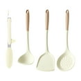 thumbnail image 2 of TIMIFIS Stainless Steel Rice Scoop Silicones Spatula 4 Piece Set Silicones Spatula Food Holders Soup Ladle Non Stick Household Cooking Cookware Set Kitchen Gadgets, 2 of 7