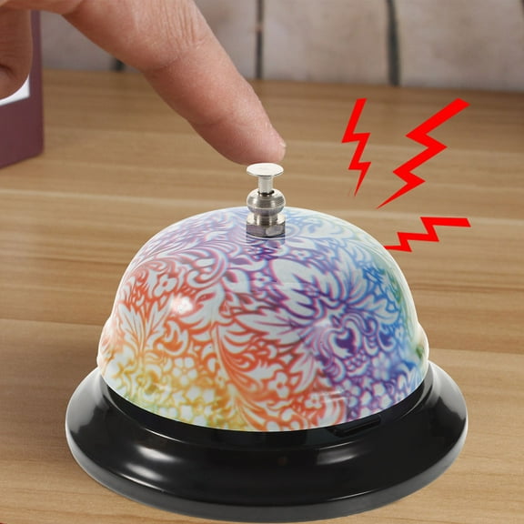 OUNONA Kitchen Bell for Restaurant Dinner Bell Loud Bell Customer Call Bell