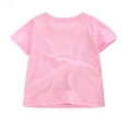 thumbnail image 5 of Esaierr 2-8Y Kids Baby Girls Soft T-Shirt Short Sleeve Tees Toddler Summer Soft Cotton TShirts Cartoon Casual T-Shirt, 5 of 7