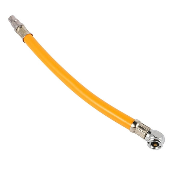 LEORX 1Pc Motorcycle Inflator Nozzle Accessory with Metal Material and Extended Hose for Car Tire Pump