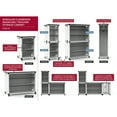 thumbnail image 4 of Modular Classroom Bookshelf - Wide Module with Casters and Tabletop, 4 of 4