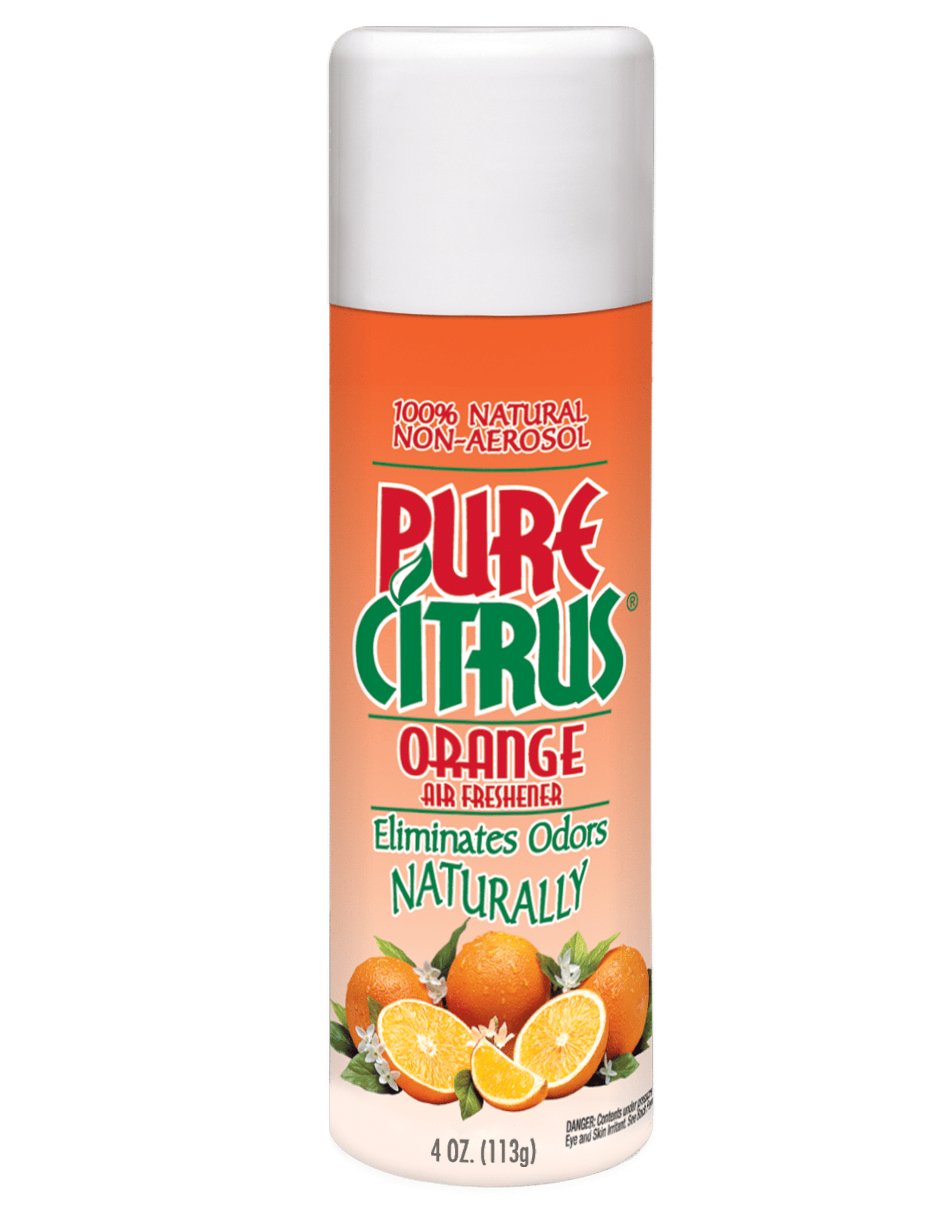 Pure Citrus Orange Air Freshener, 4oz.   Orange  Scented Non-Aerosol Air Freshener