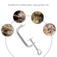 thumbnail image 5 of KAKOWELY Pasta Maker Replacement Clip Manual Noodle Maker Fixing Clip Pasta Maker Tool Part Noodle Maker Manual Fixing Clip Meat Grinder Fixing Universal Clip Replacement Clip Part, 5 of 5